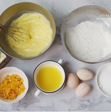 香橙磅蛋糕，甜橙加入到蛋糕中，讓雞蛋蛋糕變的清香無比